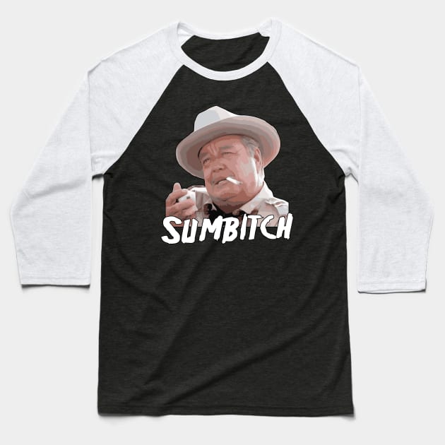 Classic Sumbitch Baseball T-Shirt by Sentra Coffee